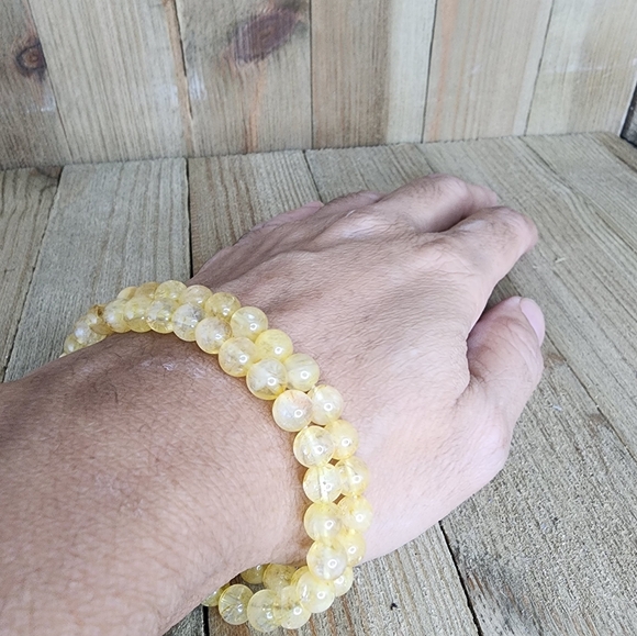 Citrine Crystal Bracelet - Picture 2 of 2